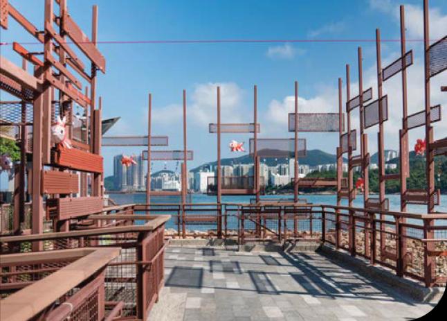 油塘臨海景致示意圖